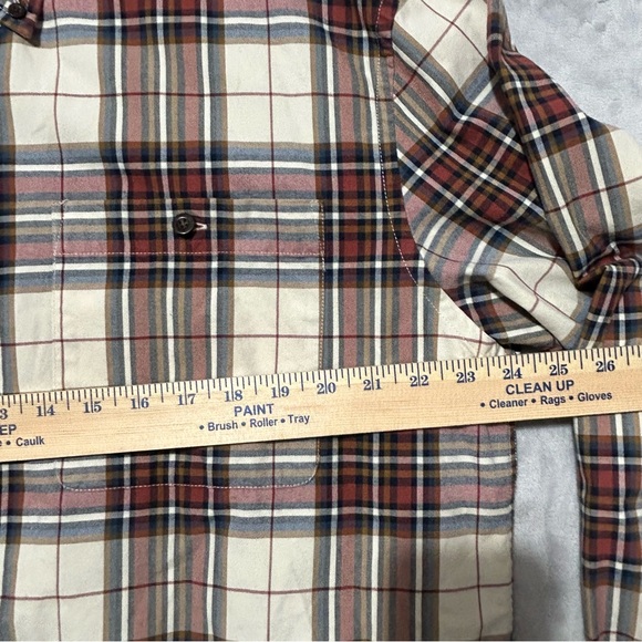 Orvis Men's Button Down Long Sleeve 100% Cotton Multicolored Check Shirt XL - Picture 5 of 8